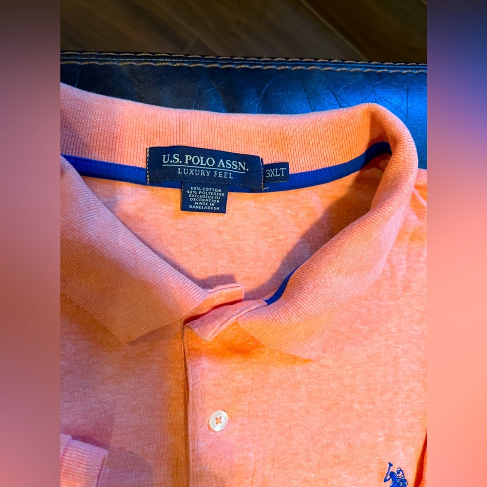Men’s US Polo Luxury Polo, size 3XLT